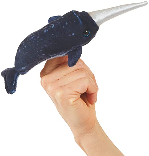 Narwhal Finger Puppet