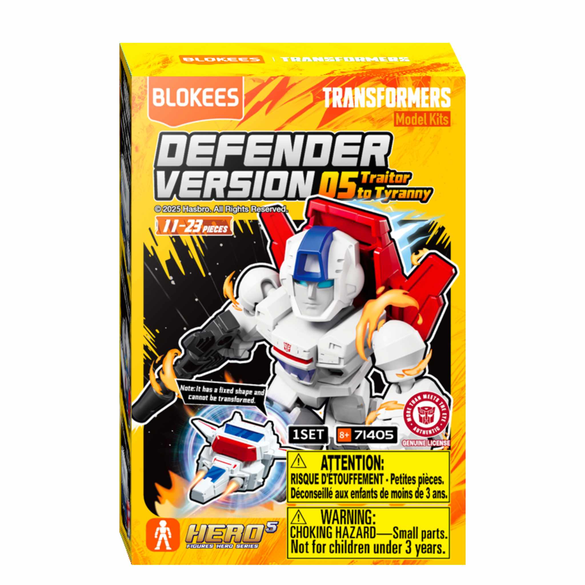 Transformers Defender Version 05 Traitor to Tyranny Blind Box