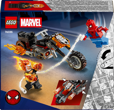 LEGO&reg; ǀ Marvel Spider-Man vs. Ghost Rider Motorcycle 76335