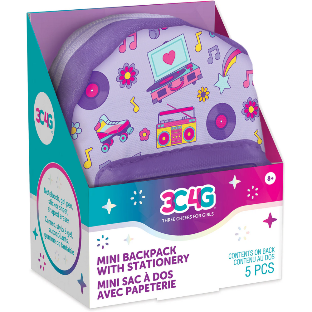 Mini Backpack with Stationery