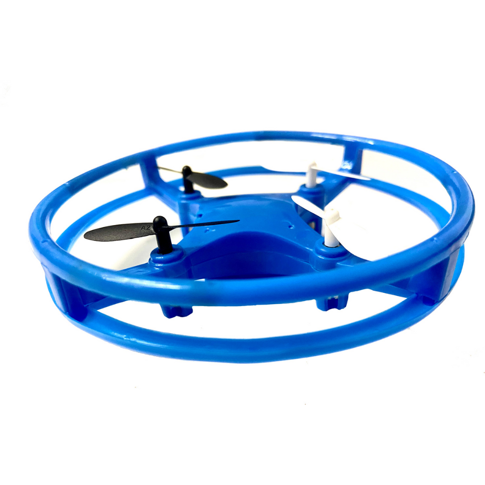 Mindscope Sky Lighter Glow Disc Drone - Blue