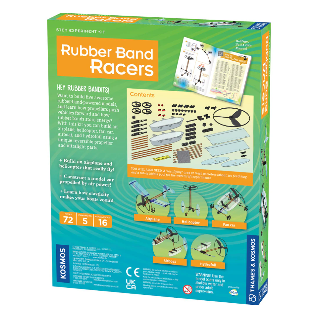 Rubber Band Racers — Snapdoodle Toys & Games