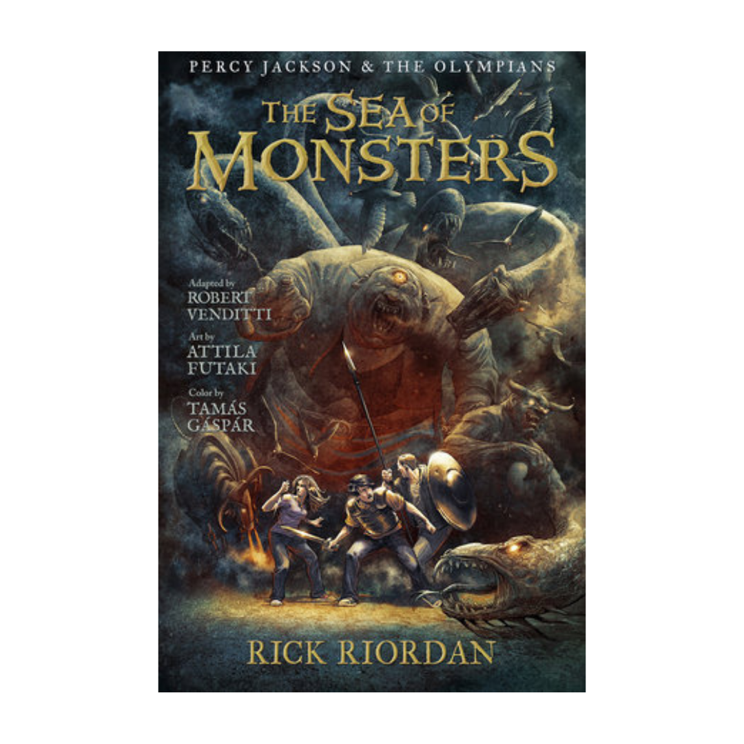 jackson sea of monsters Percy Jackson and the Olympians: The Sea of Monsters Graphic Novel — Snapdoodle Toys & Games