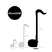 Otamatone Deluxe - Black