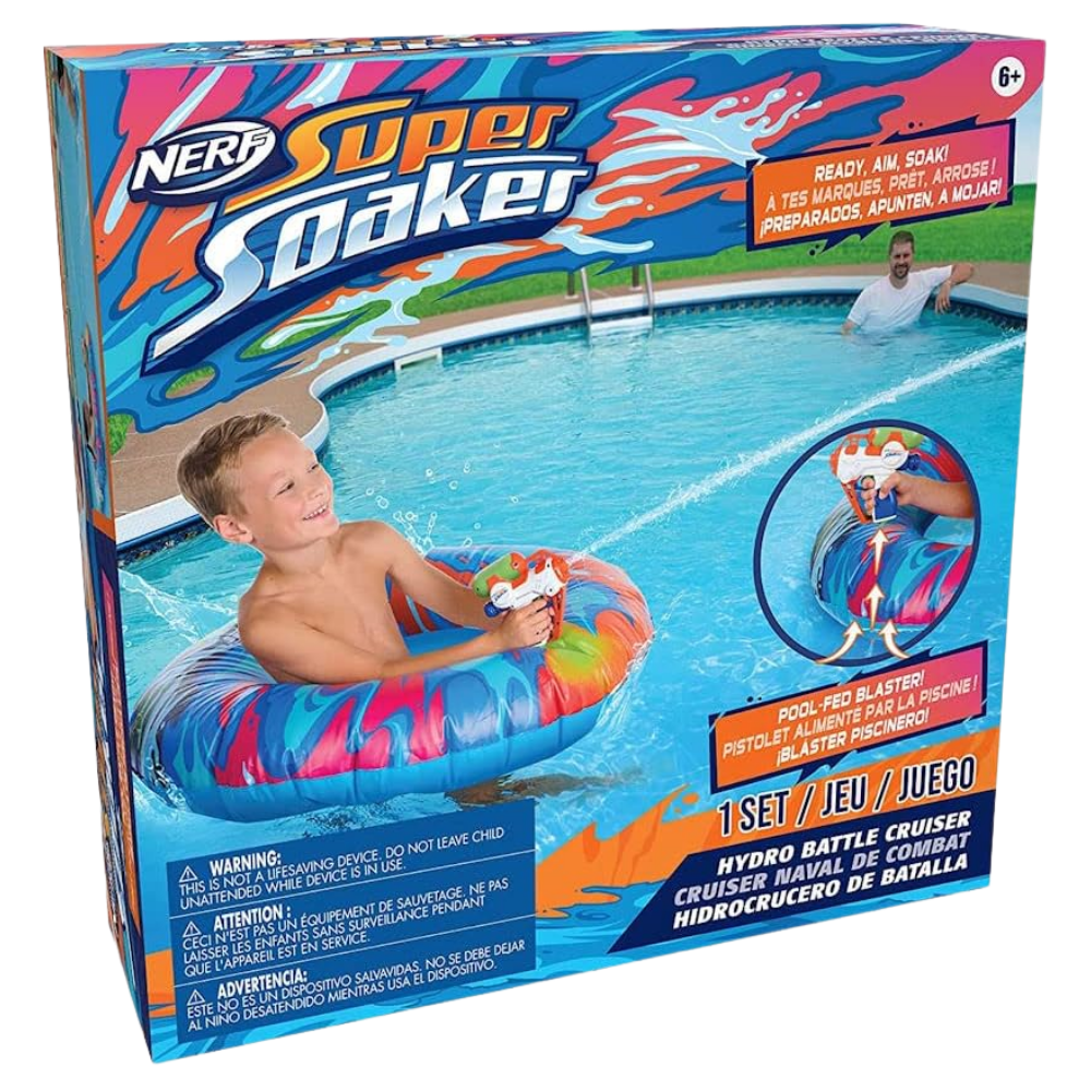 NERF super soaker hydro battle cruiser