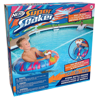 NERF super soaker hydro battle cruiser