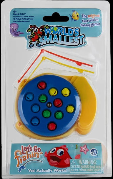 World's Smallest Let's Go Fishin' Game
