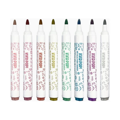 Vivid POP Paint Markers - Metallic