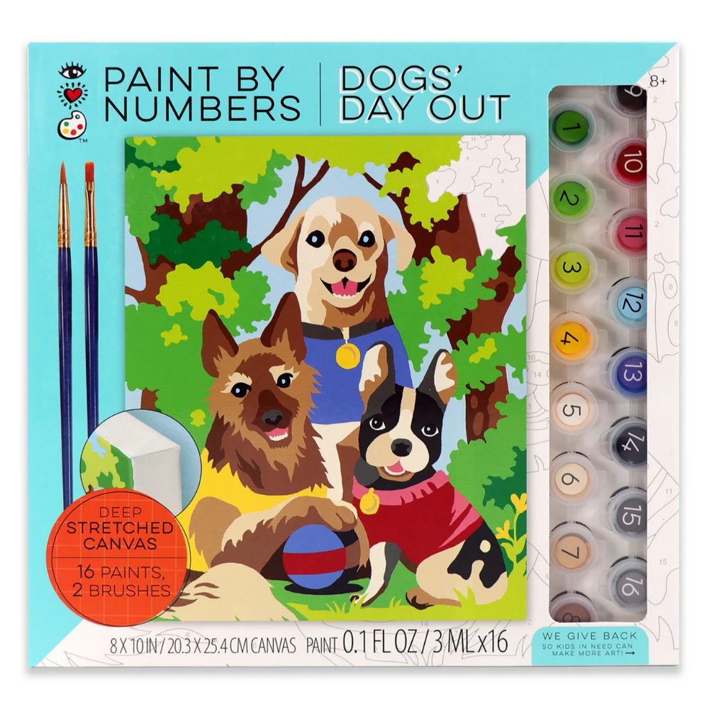 Paint by Number: Dogs Day Out