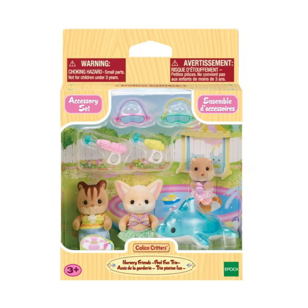 Calico Critters Nursery Friends - Pool Fun Trio