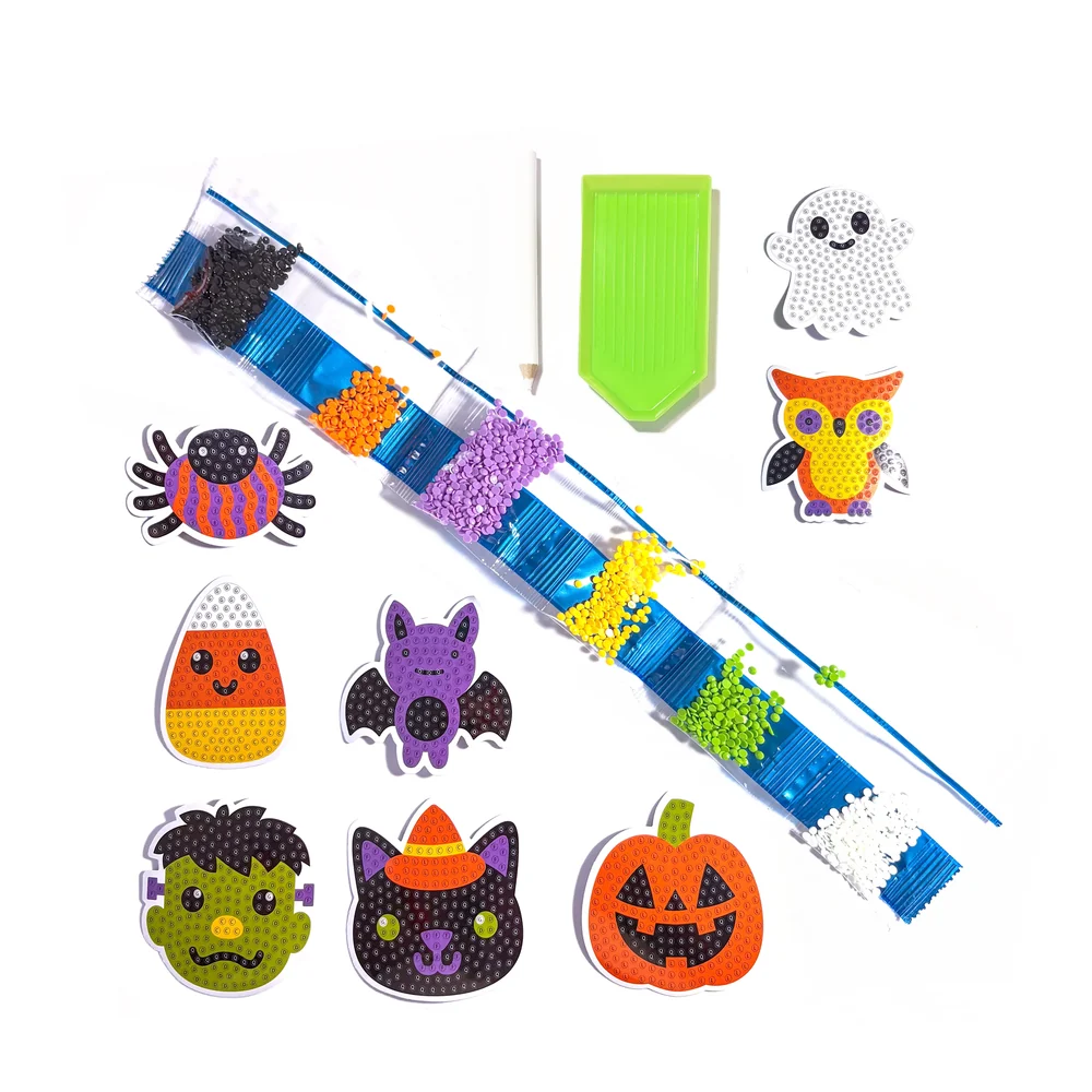 Razzle Dazzle Mini DIY Gem Sticker Kit: Spooky Fun