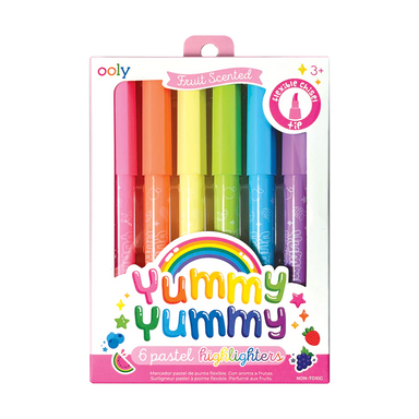 Yummy Yummy Scented Highlighters 6pk