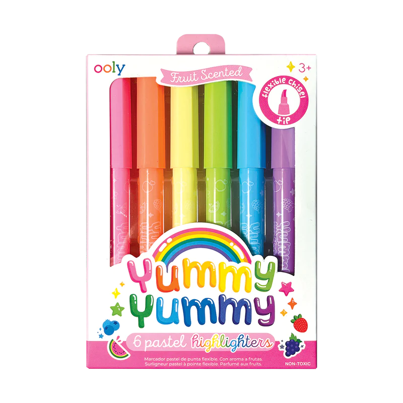 Yummy Yummy Scented Highlighters 6pk