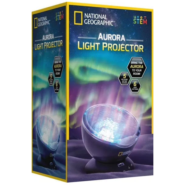 National Geographic Aurora Light Projector by Blue Marble