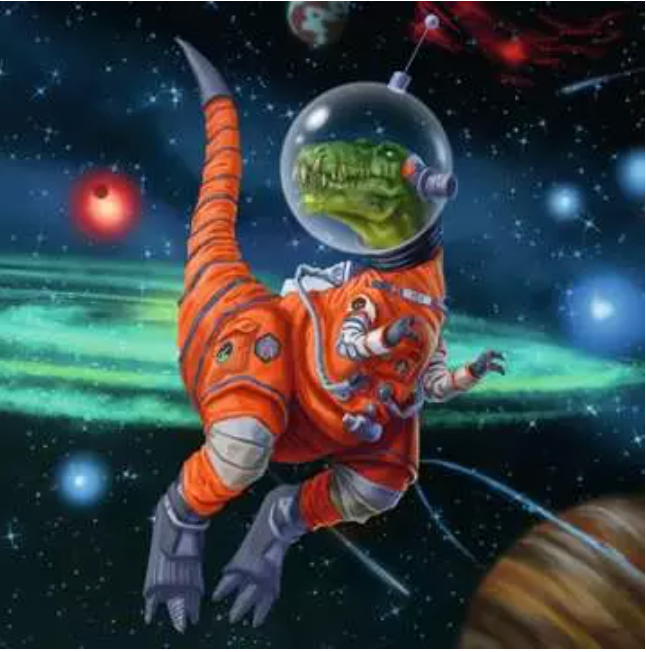 05127 Dinosaurs in Space 3 - 49pc Puzzles