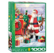 Santa with Sled 1000pc Puzzle