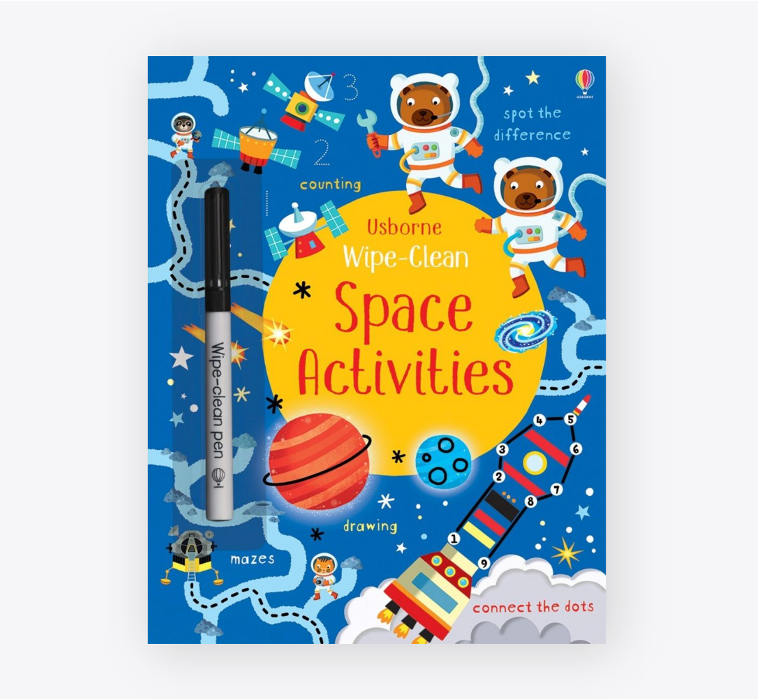 Wipe-Clean Activities - Space