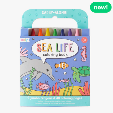 Carry Along Coloring Set - Sea Life