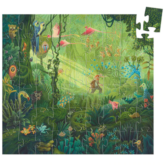 Jungle Silhouette 54pc Puzzle