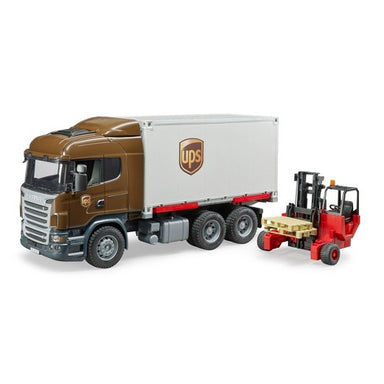 Bruder UPS Logistics Truck w/ Forklift