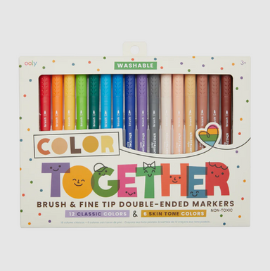  eatsleepdoodle Original Doodle Washable Markers for Kids  (Classic Colors: Pack of 10) Double-Ended Felt Tip Fabric Markers : Toys &  Games