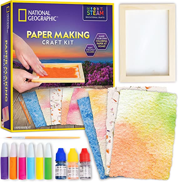 NATIONAL GEOGRAPHIC Kids: Paper Making Kit — Snapdoodle Toys & Games