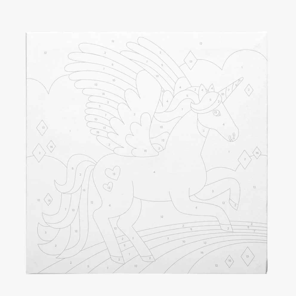 Colorific Canvas - Magic Unicorns