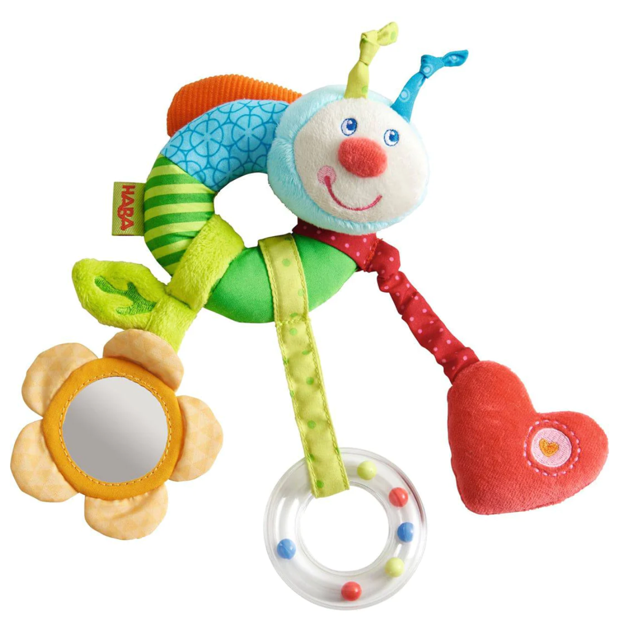Rainbow Worm Clutching Toy