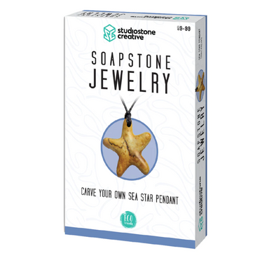 Soapstone Jewelry Kit - Sea Star Pendant