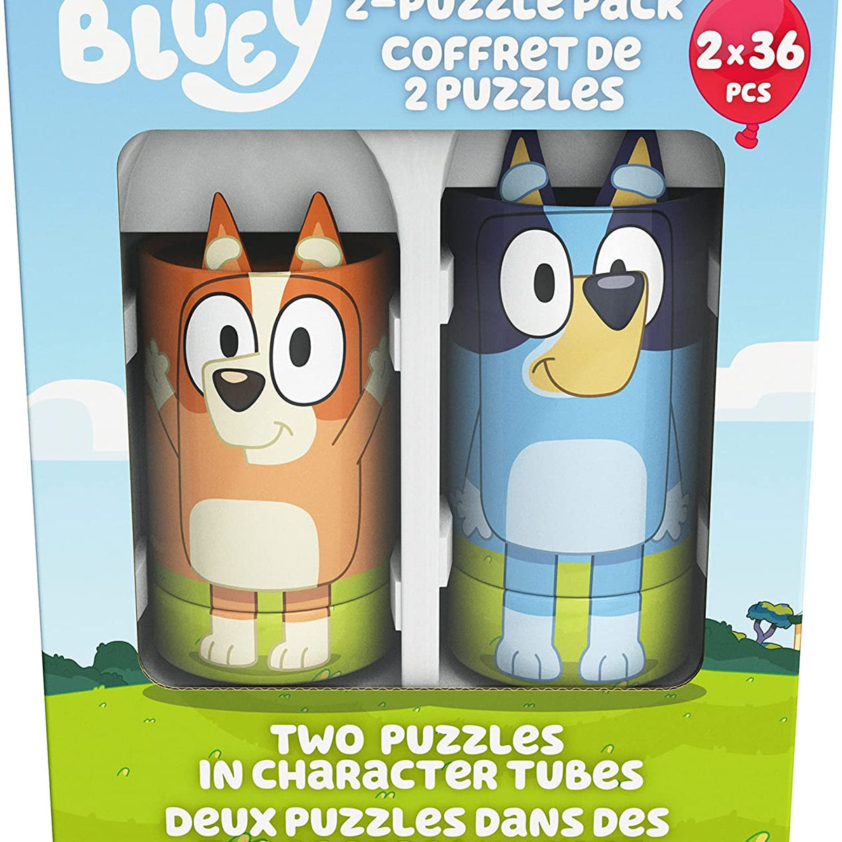 Bluey Character Puzzles 2x36pc — Snapdoodle Toys & Games