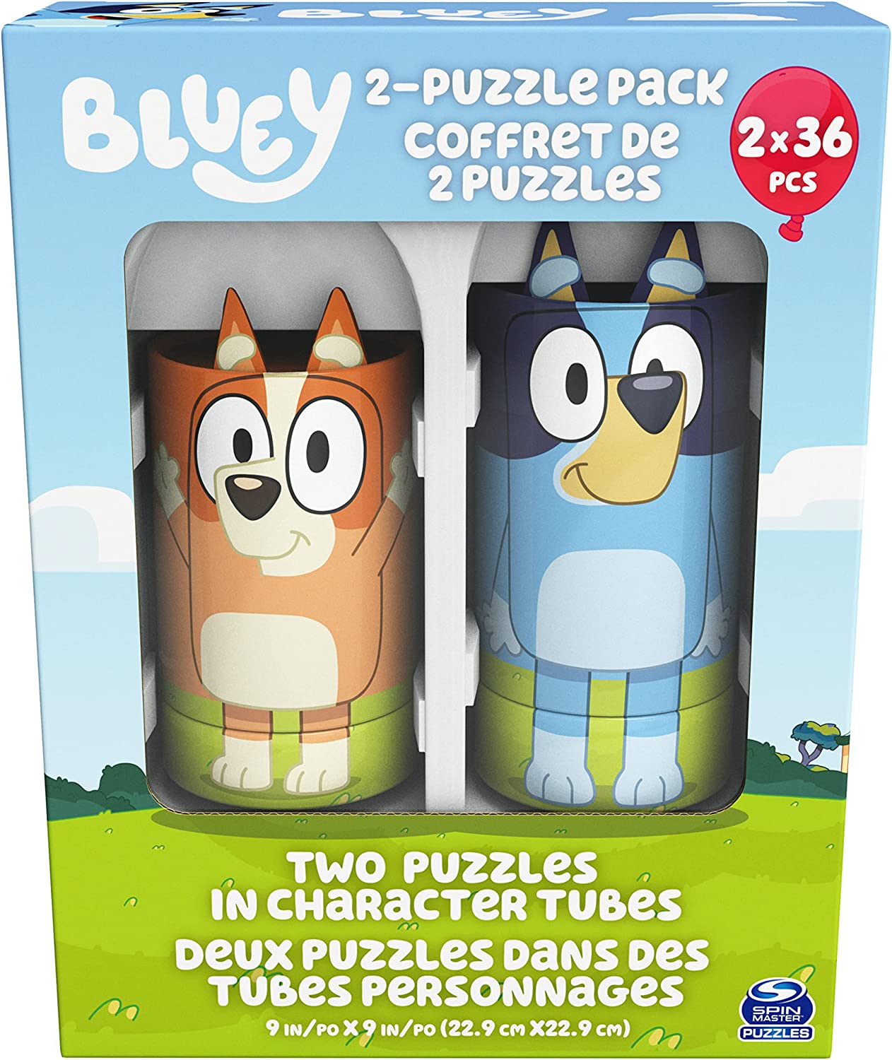 Bluey Character Puzzles 2x36pc — Snapdoodle Toys & Games