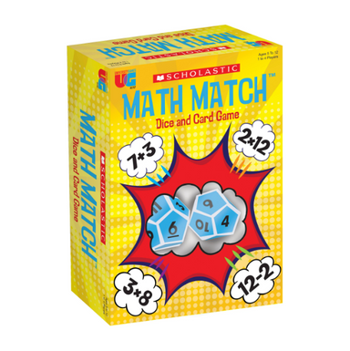 Scholastic: Math Match Card Game