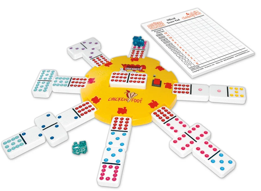 Mexican Train &amp; Chickenfoot Dominoes