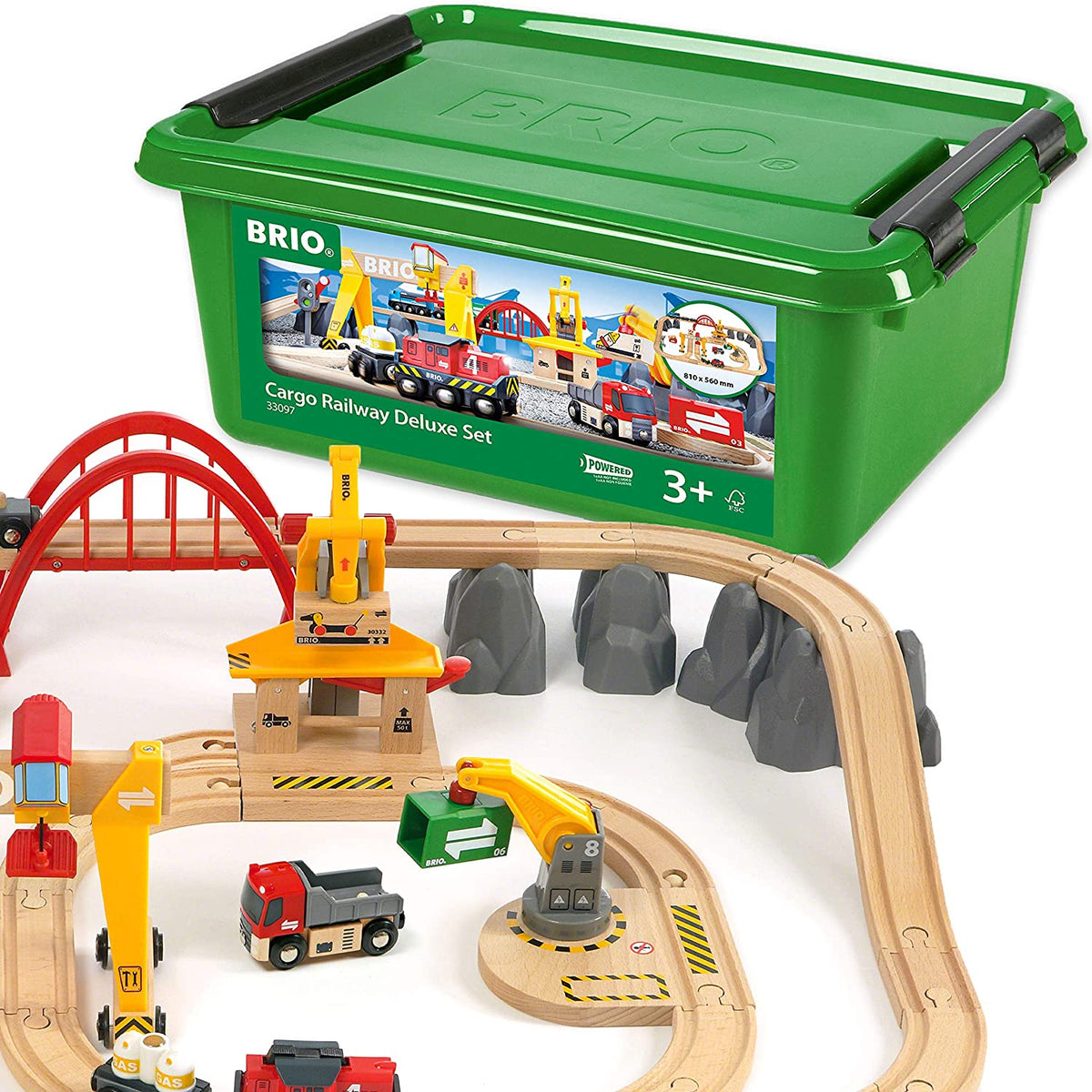 BRIO Cargo Railway Deluxe Set — Snapdoodle Toys & Games