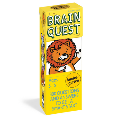 Brain Quest Cards - Kindergarten