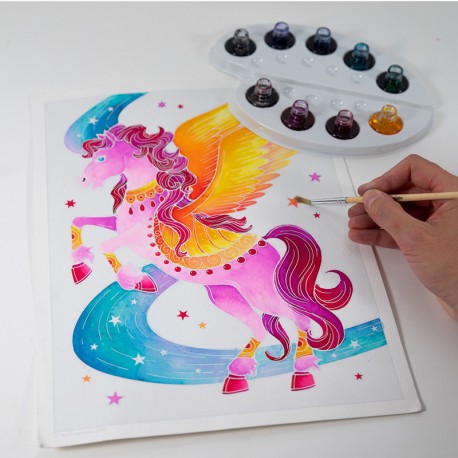 Aquarellum Unicorns and Pegasus