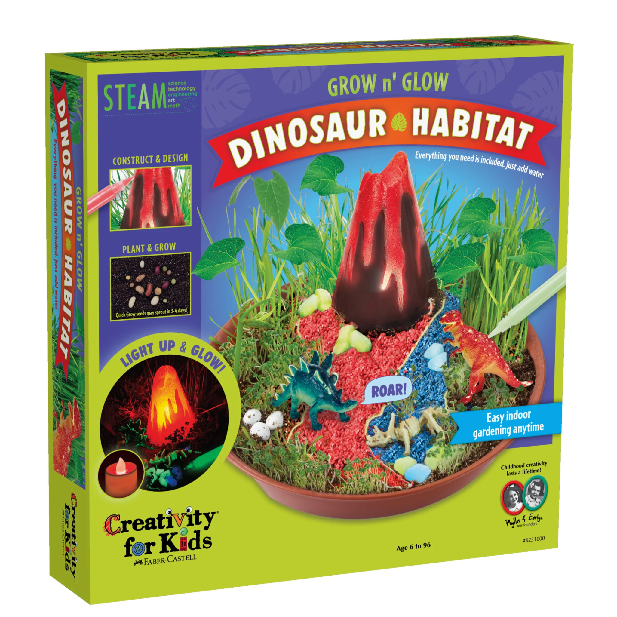 Grow and Glow Dino Habitat
