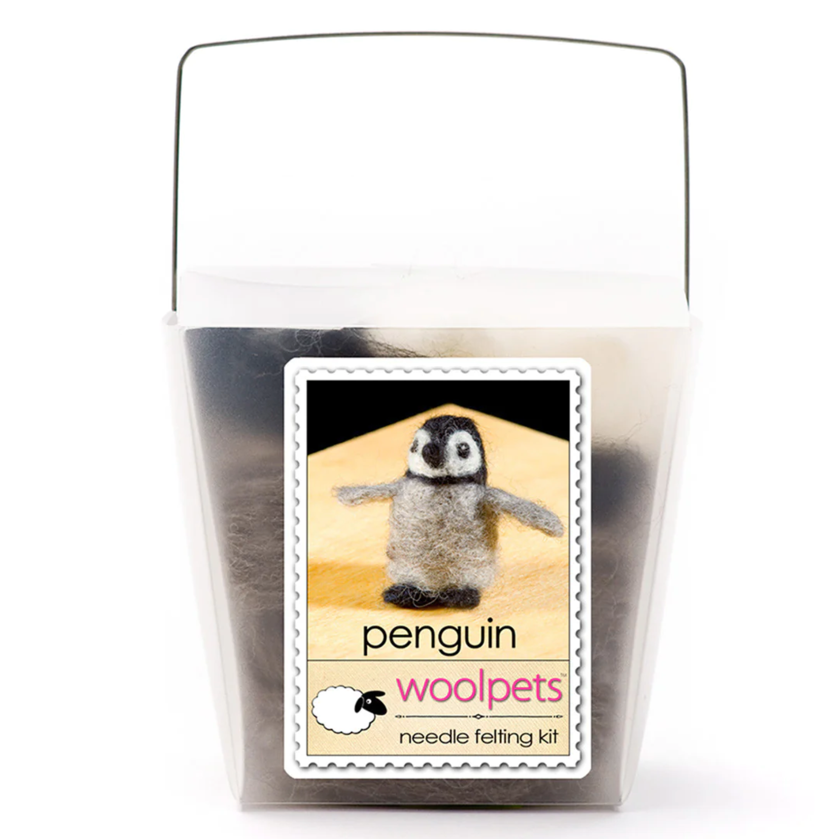 Penguin Felting Kit - Easy