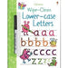 Lower Case Letters Wipe Clean Workbook