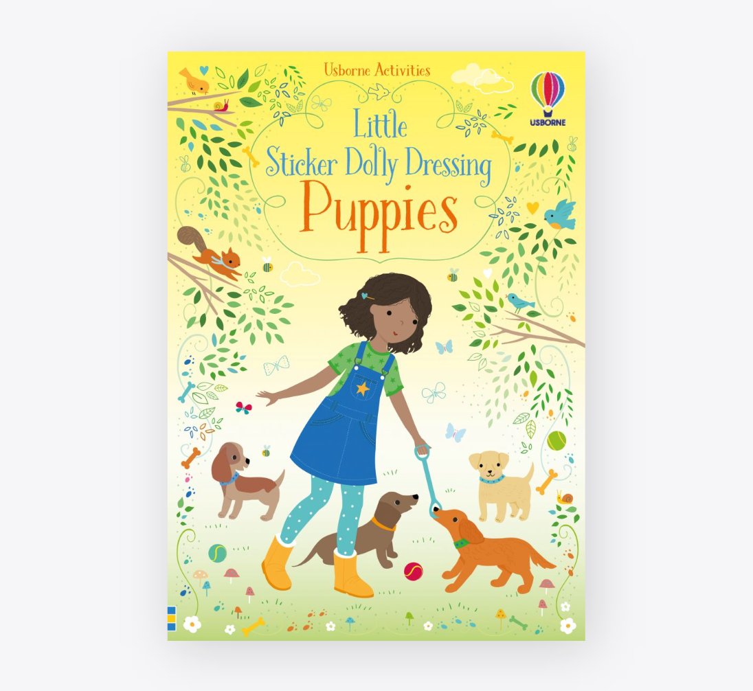 Little Sticker Dolly Dressing - Puppies