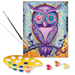 Paint By Number: Dreaming Owl