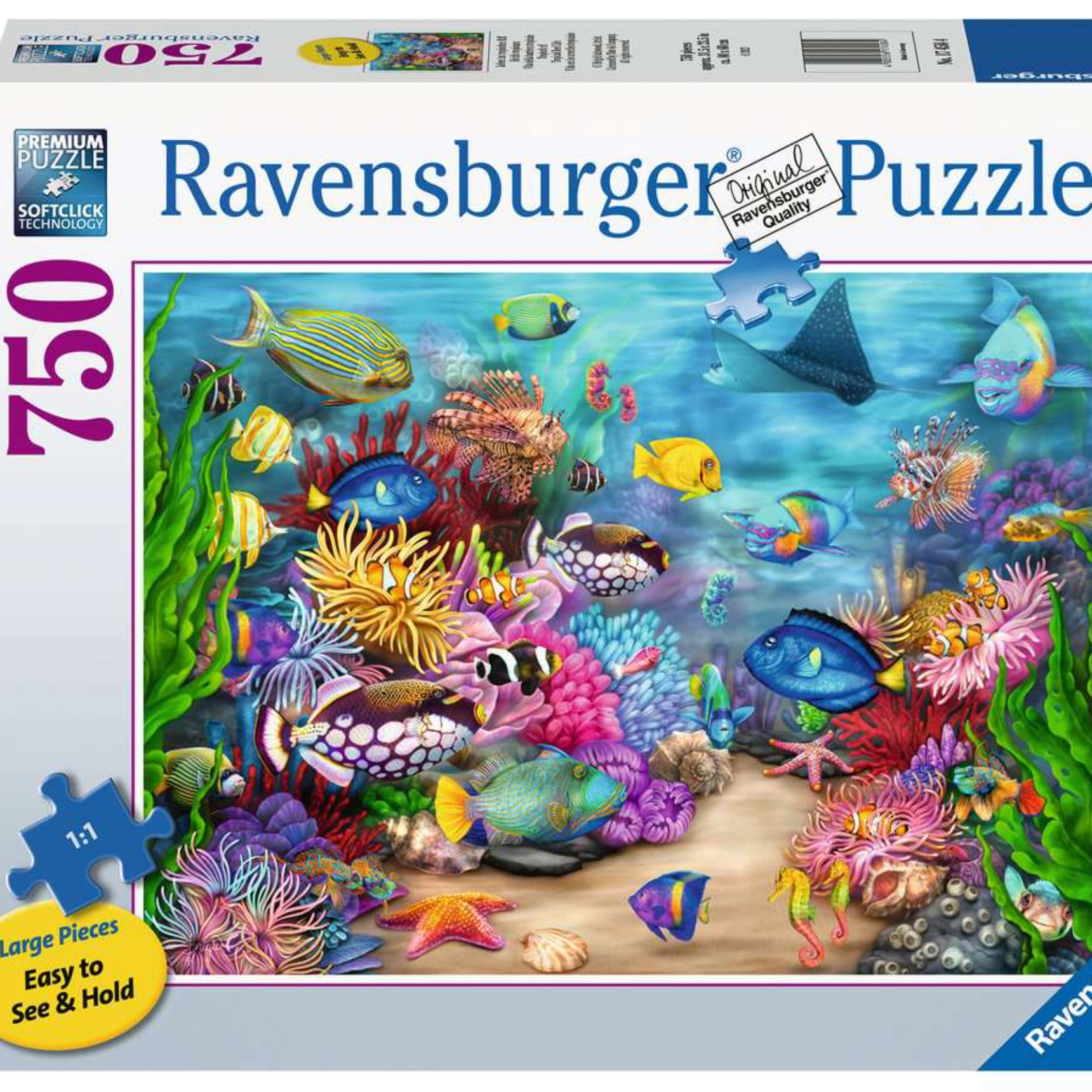 17458 Tropical Reef Life 750pc Puzzle