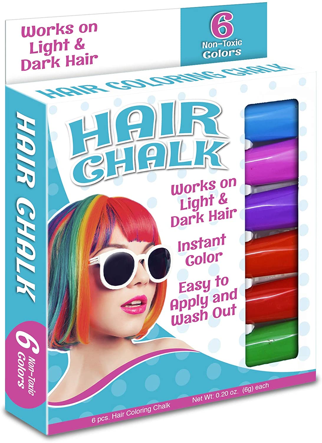Hair Chalk (6pk)