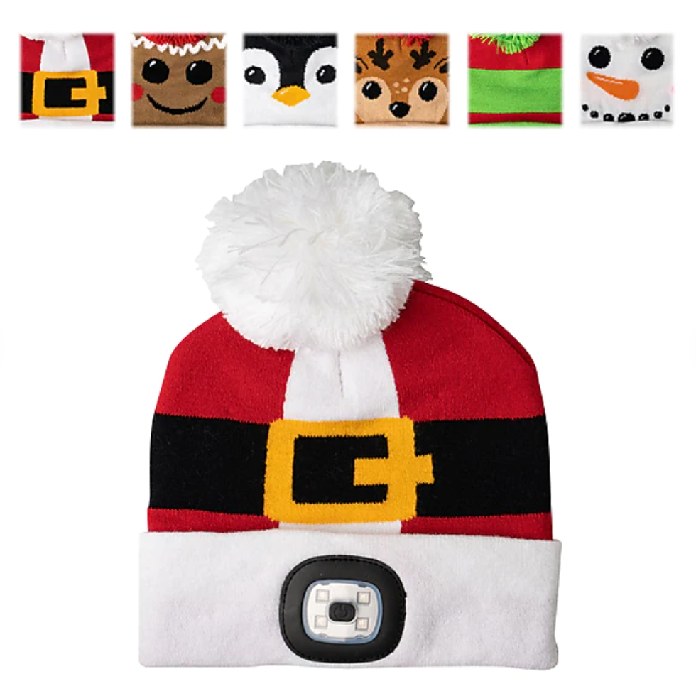 Christmas LED Beanie - Kids