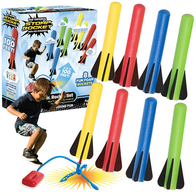 Stomp Rocket Jr. Rainbow Kit