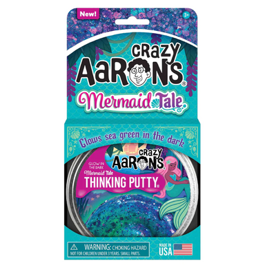 4in Mermaid Tale Thinking Putty