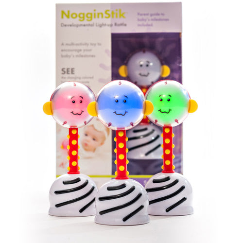 NogginStik Light-Up Rattle