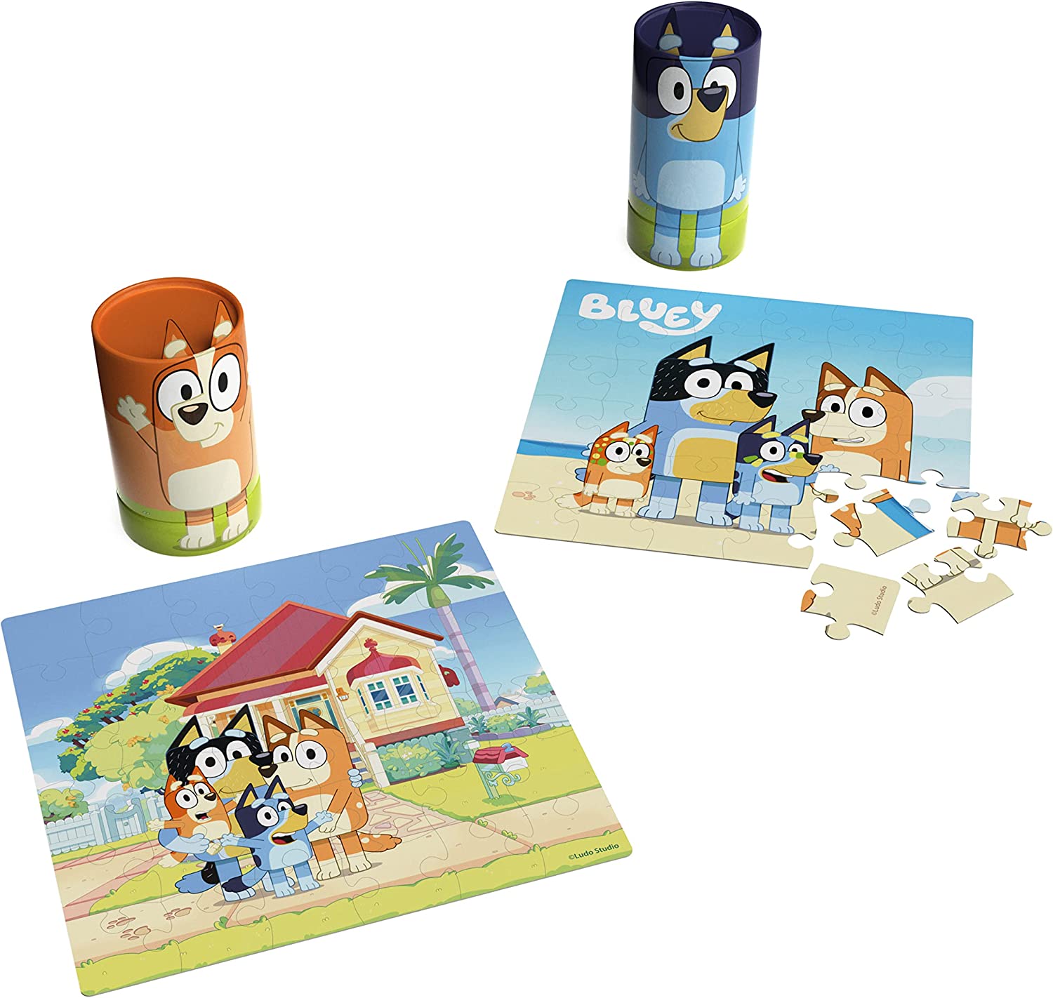 Bluey Character Puzzles 2x36pc