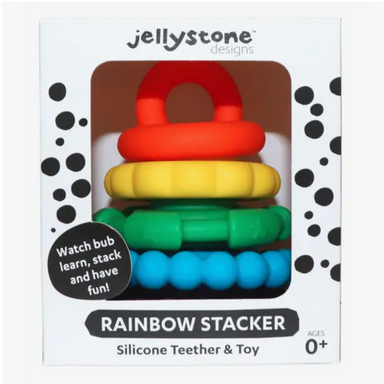 Jellystone Rainbow Stacker Teether Toy