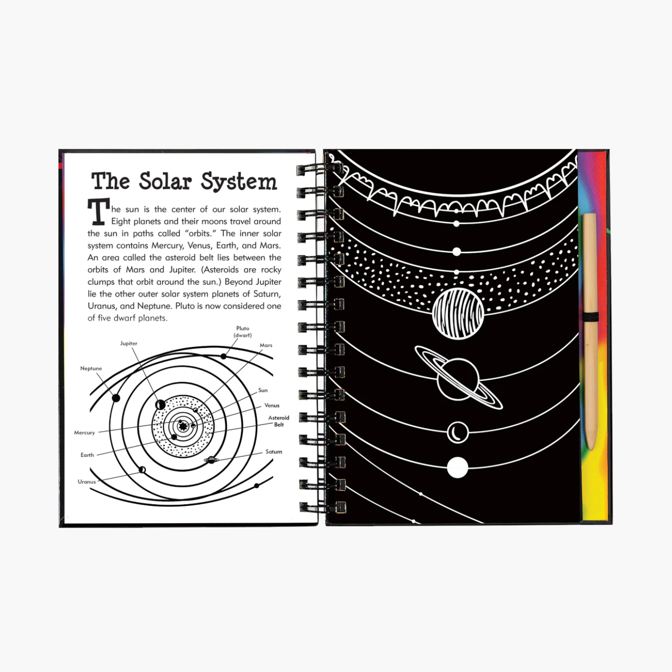 Scratch &amp; Sketch - Solar System